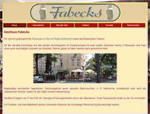 Tablet Screenshot of fabecks.de